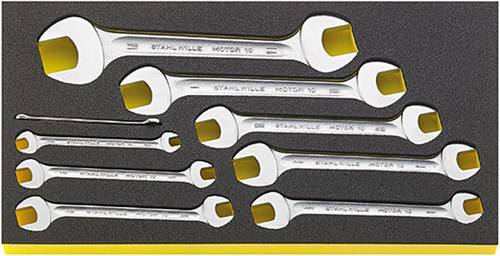 Stahlwille 96830124 TCS WT 10A/9 Doppel-Maulschlüssel-Satz Schlüsselweite (Zoll) 1/2 - 25/32