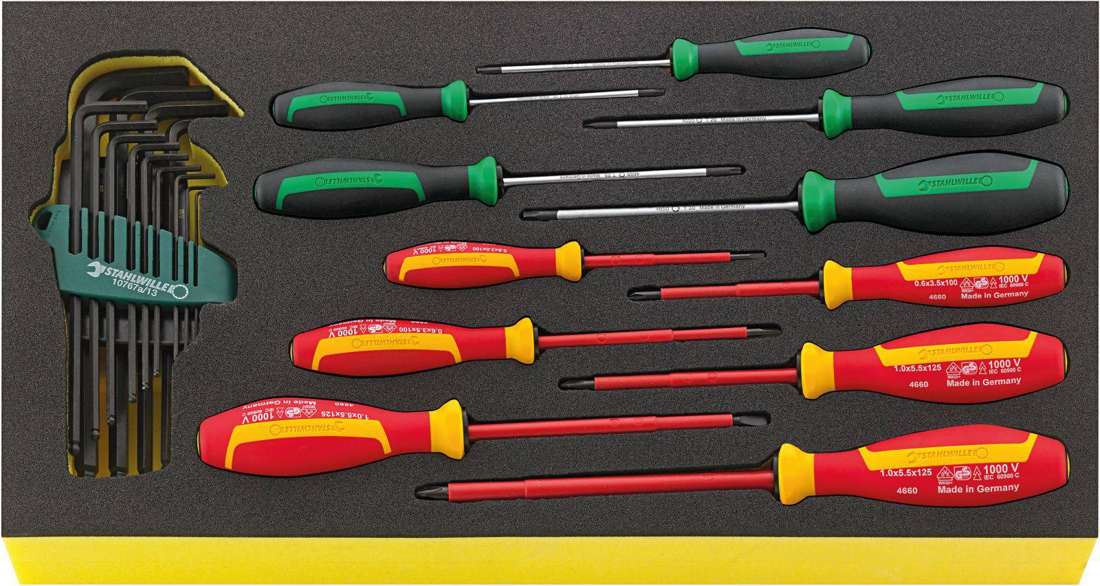 Stahlwille TCS WT 4650-4665 Schraubendreher-Set