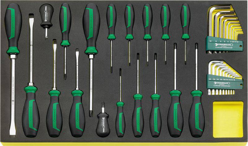 Stahlwille TCS 4622/4650+10760+10766 Schraubendreher-Set