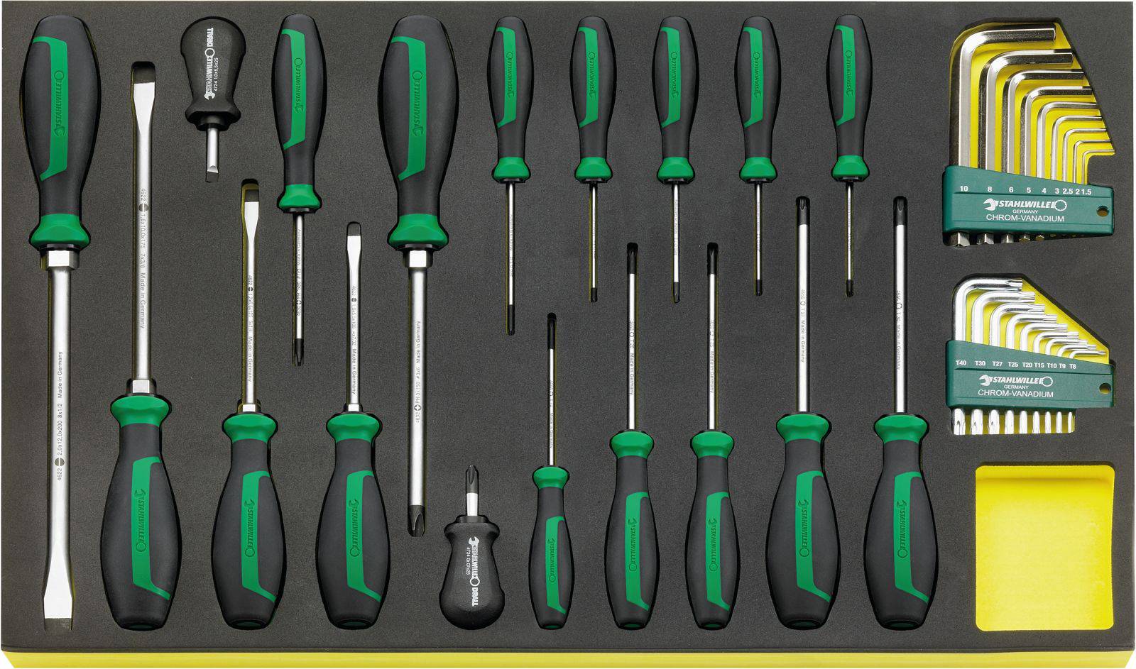 Stahlwille TCS 4622/4650+10760+10766 Schraubendreher-Set