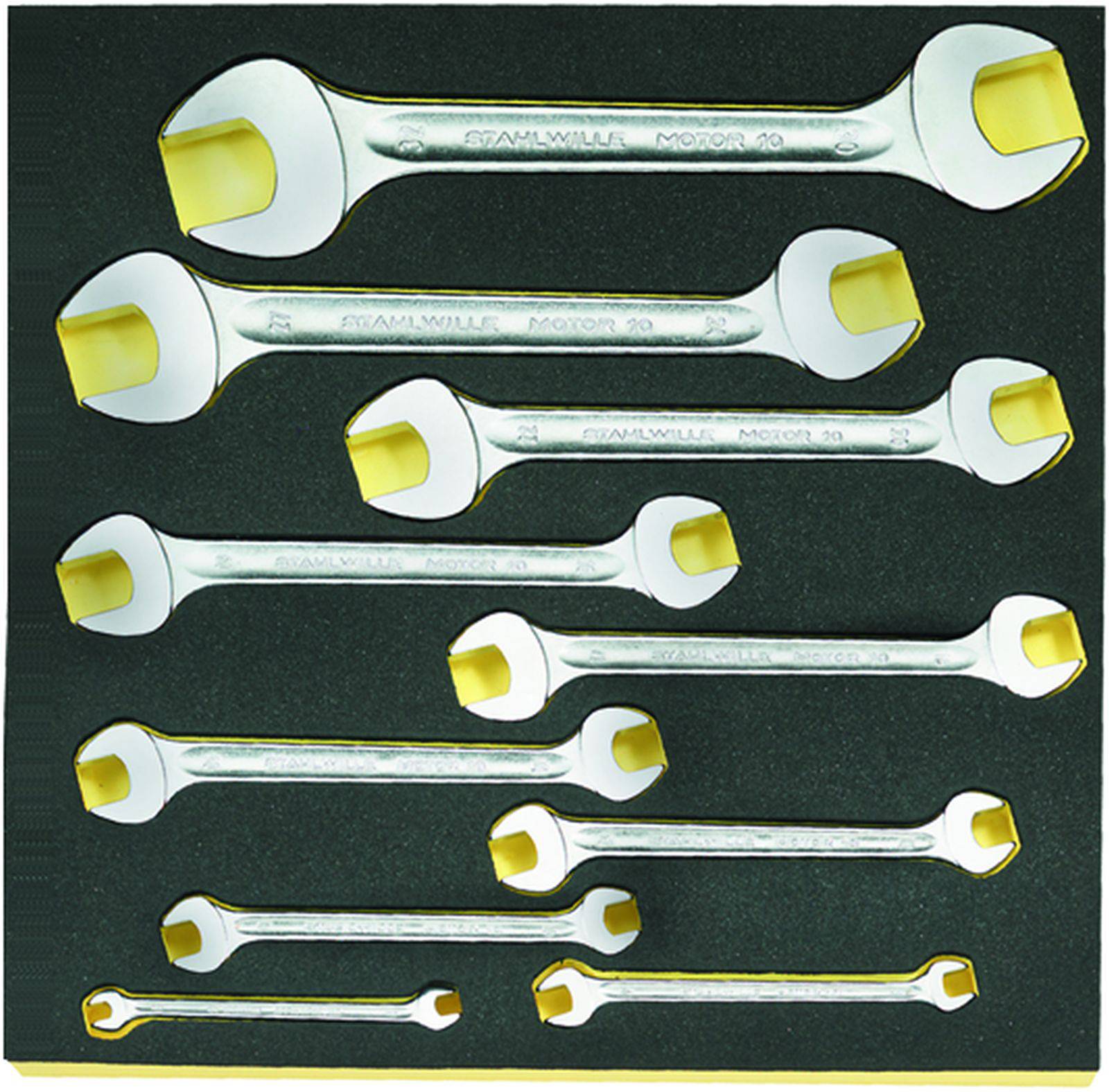 Stahlwille 96838182 TCS10/10,6X7-30X32MM Doppel-Maulschlüssel-Satz Schlüsselweite (Metrisch) 6 - 32mm