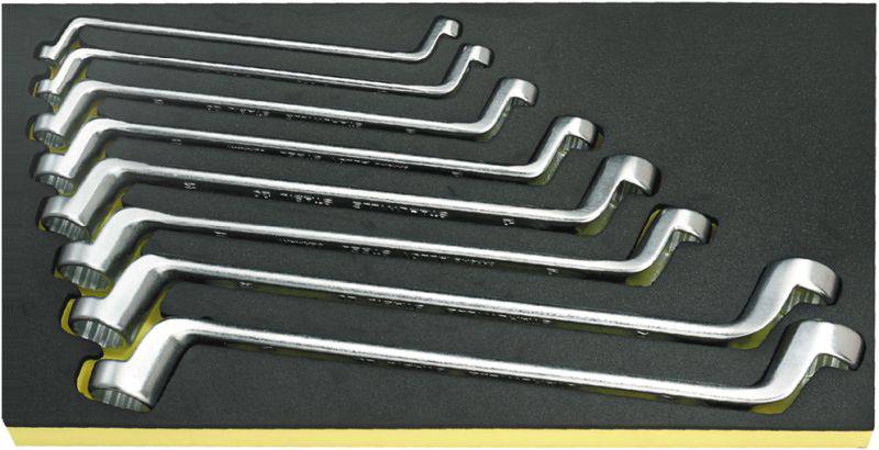 Stahlwille 96838192 TCS 20/8,6X7-19X22MM Doppel-Ringschlüssel-Satz Schlüsselweite (Metrisch) 6 - 22mm