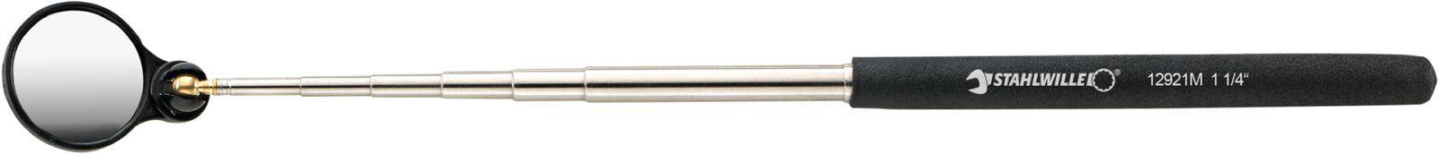 Stahlwille 12921M 1 1/4 ZOLL / 32MM TELESKOPSPIEGEL. RUND Inspektionsspiegel ausziehbar