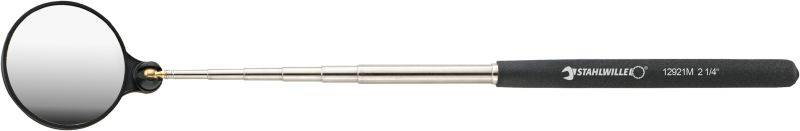 Stahlwille 12921 M 2 1/4 ZOLL / 57MM TELESKOPSPIEGEL. RUND Inspektionsspiegel ausziehbar
