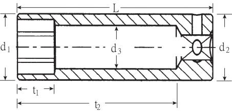 Stahlwille 40L 11 01020011 Sechskant Steckschlüsseleinsatz 11mm 1/4" (6.3 mm)