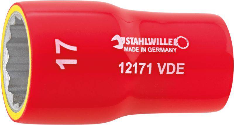 Stahlwille 12171 VDE-14 02380014 Doppelsechskant Steckschlüsseleinsatz 14mm 3/8" (10 mm)