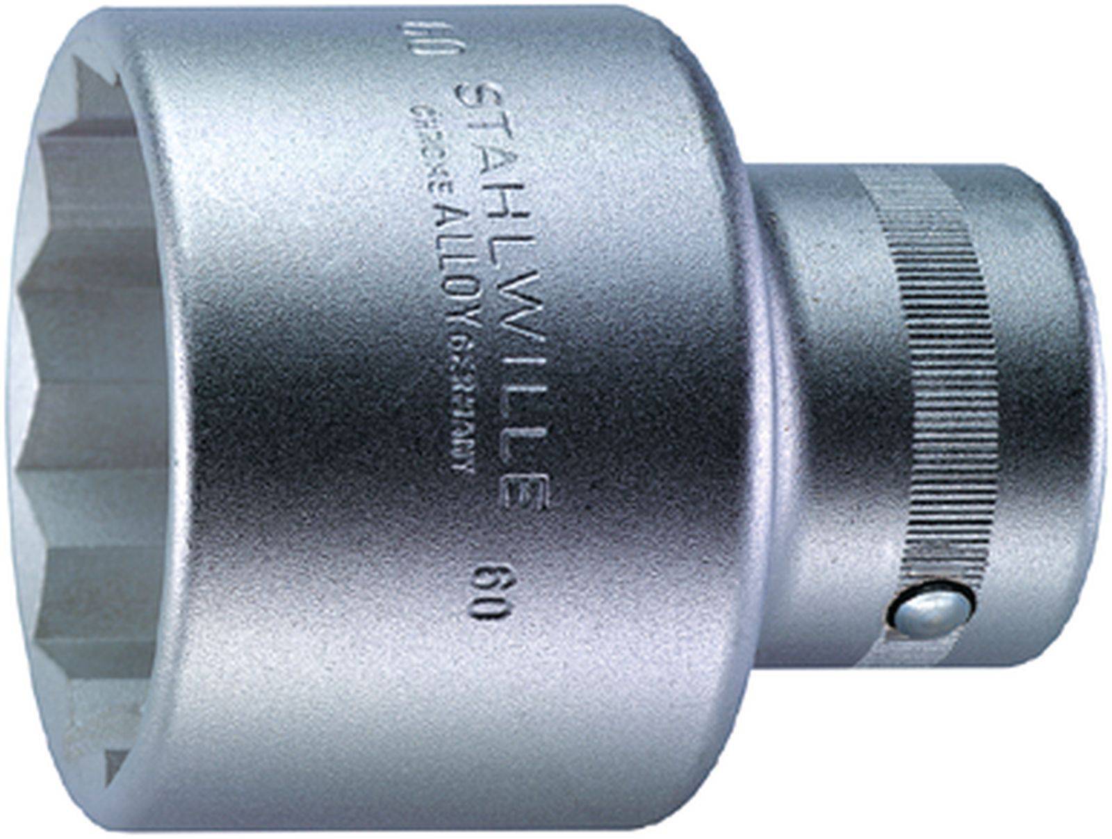 Stahlwille 60 34 06010034 Doppelsechskant Steckschlüsseleinsatz 34mm 1" (25 mm)