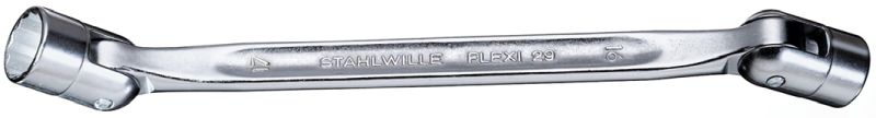 Stahlwille 29 14 X 15 43011415 Double clé à douille articulée 14 mm, 15 mm Sortie 6 pans double 1 pc(s)