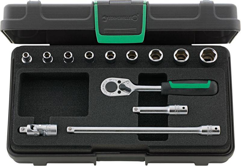 Stahlwille 40/9/4 KN Steckschlüsselsatz 1/4" (6.3 mm) 96011119