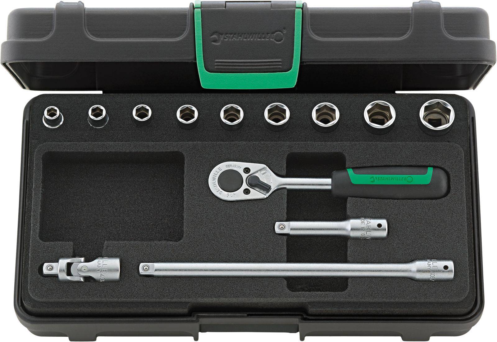 Stahlwille 40A/9/4 KN Steckschlüsselsatz 1/4" (6.3 mm) 96015107