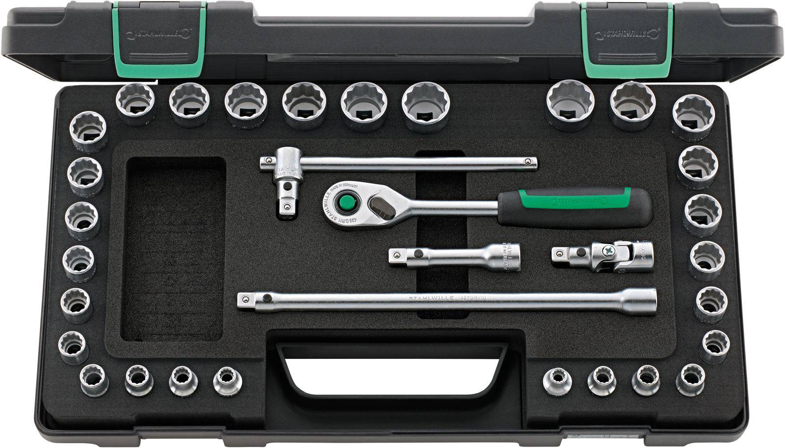 Stahlwille 45MA/28/5QR KN Steckschlüsselsatz 3/8" (10 mm) 96020107