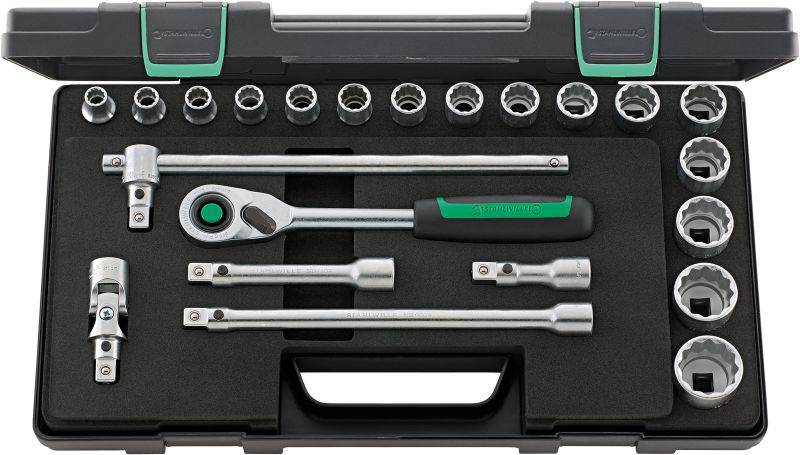 Stahlwille 50/16/6QR KN Steckschlüsselsatz 1/2" (12.5 mm) 96031446