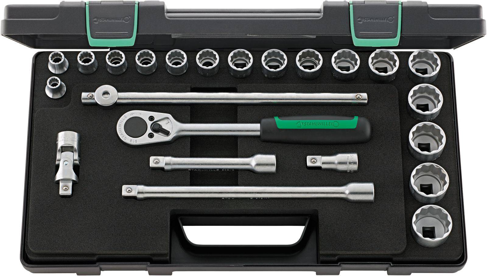 Stahlwille 50A/17/6 KN Steckschlüsselsatz 1/2" (12.5 mm) 96035125