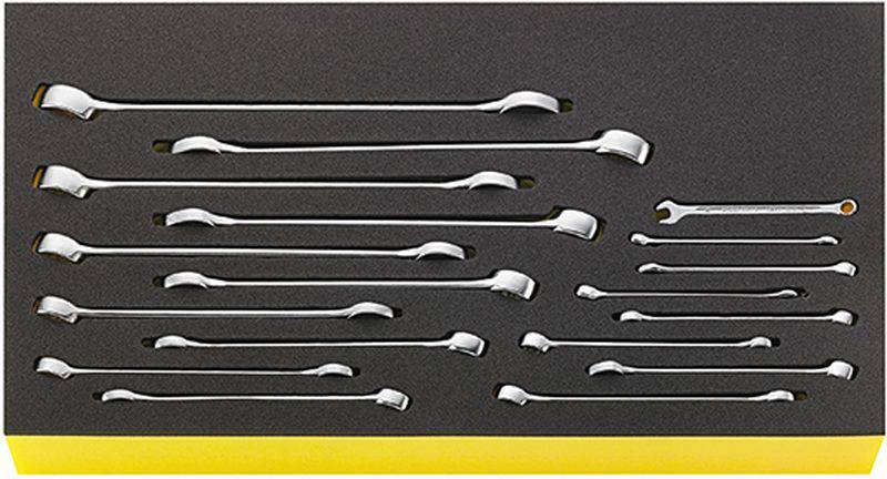 Stahlwille 96830121 TCS WT 13/18 6-24MM Ring-Maulschlüssel-Satz Schlüsselweite (Metrisch) 8 - 19mm
