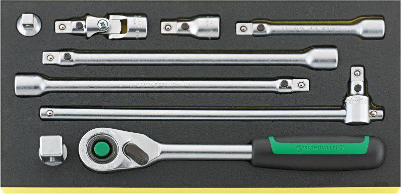 Stahlwille TCS 1/2 ZOLL-512/9 QR Steckschlüsselsatz 96830363