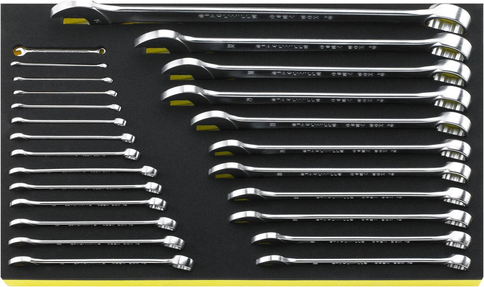 Stahlwille 96832096 TCS 13/25, 5,5-34MM Ring-Maulschlüssel-Satz Schlüsselweite (Metrisch) 8 - 19mm