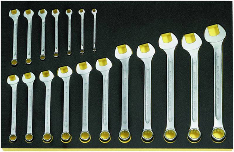 Stahlwille 96838183 TCS 13/18,6-24MM Ring-Maulschlüssel-Satz Schlüsselweite (Metrisch) 8 - 19mm