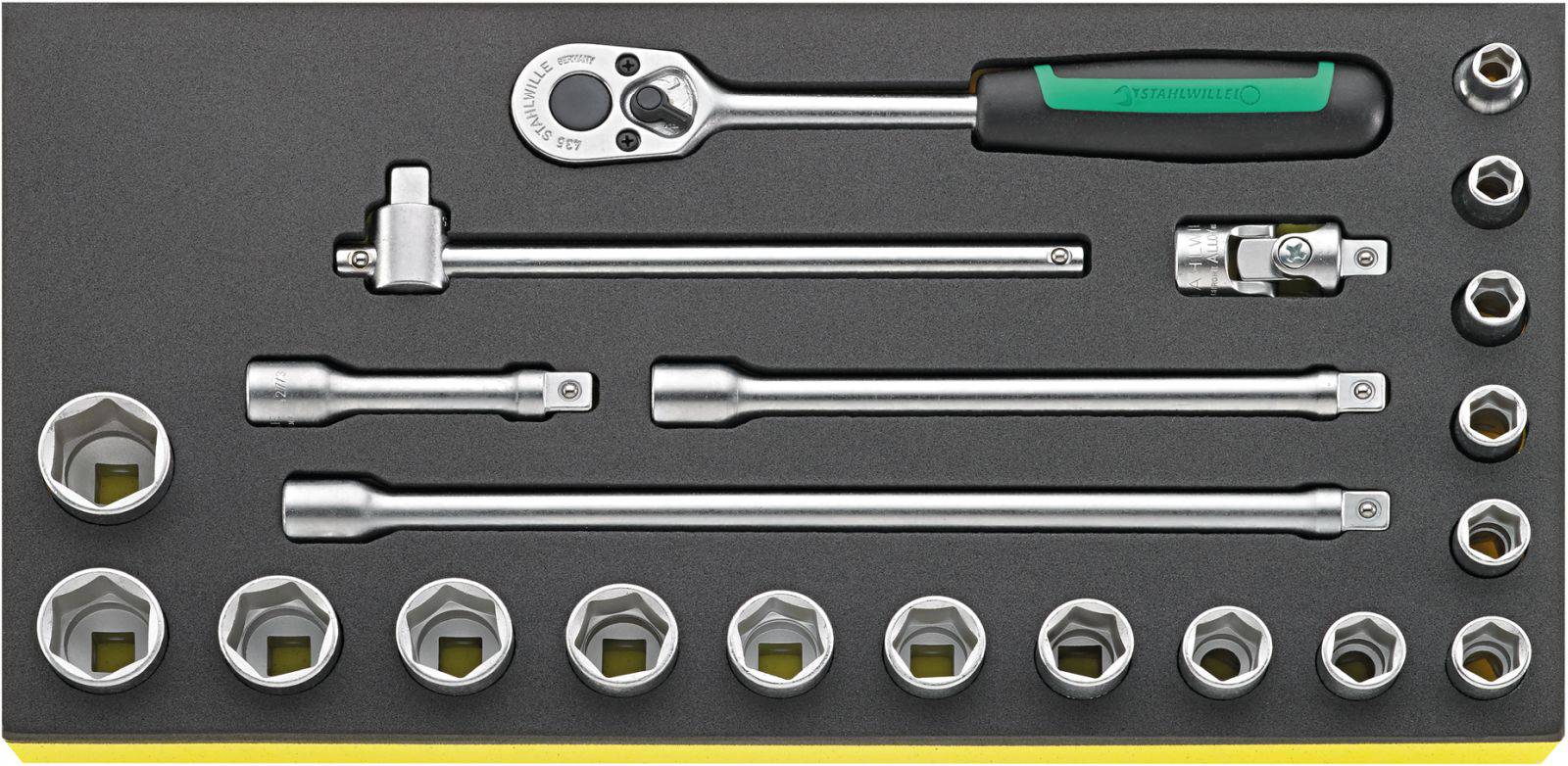 Stahlwille TCS 456/16/6 Steckschlüsselsatz 96838752
