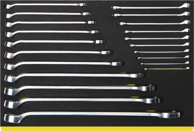 Stahlwille 96838771 TCS 14/21, 6-36MM Ring-Maulschlüssel-Satz Schlüsselweite (Metrisch) 8 - 19mm