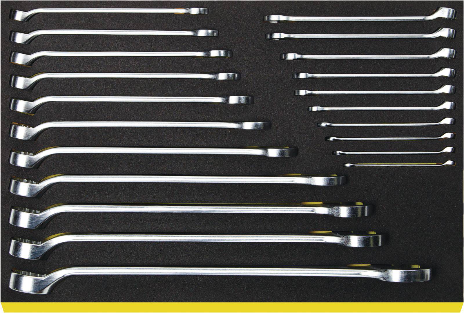 Stahlwille 96838771 TCS 14/21, 6-36MM Ring-Maulschlüssel-Satz Schlüsselweite (Metrisch) 8 - 19mm