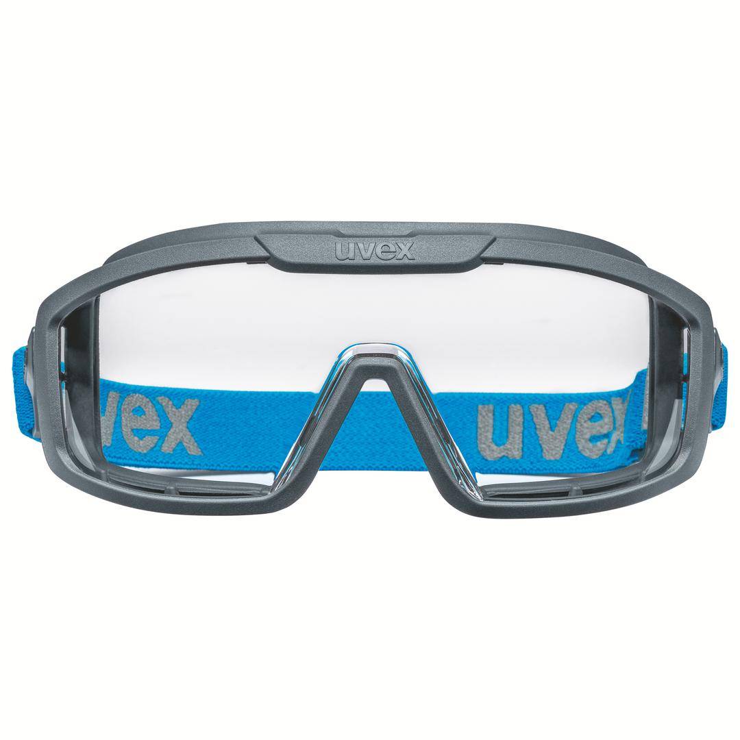 Uvex i-guard+ 9143267 Vollsichtbrille Grau, Blau