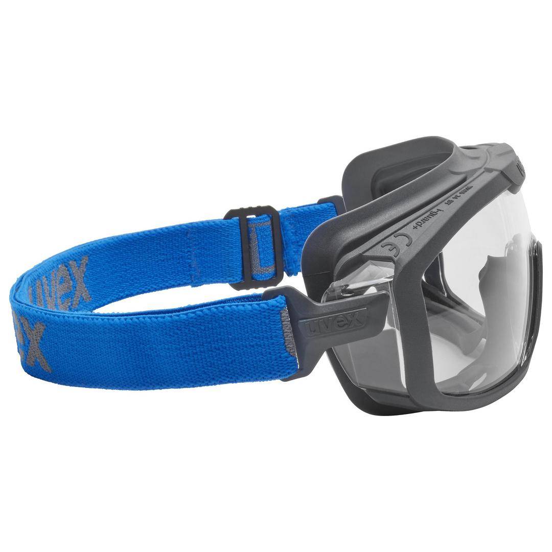 Uvex i-guard+ 9143267 Vollsichtbrille Grau, Blau