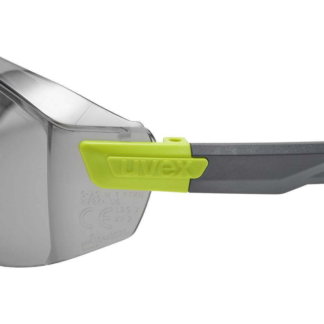 Uvex i-lite 9143281 Schutzbrille Grau, Gelb