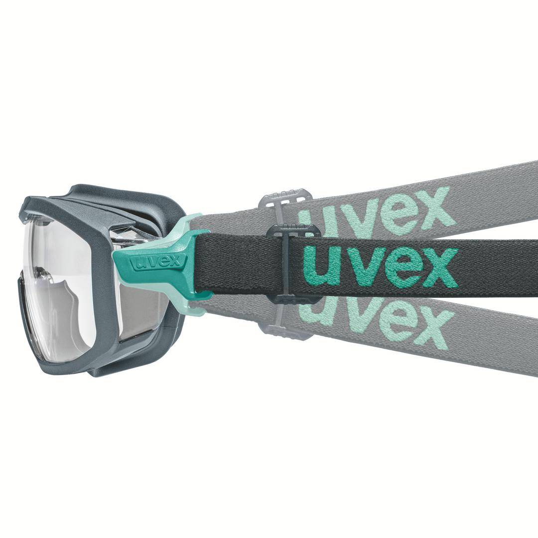 Uvex i-guard+ planet 9143297 Vollsichtbrille Grau, Blau