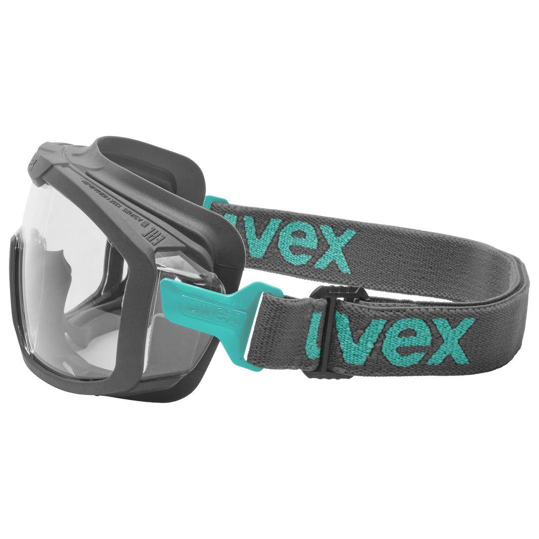 Uvex i-guard+ planet 9143297 Vollsichtbrille Grau, Blau