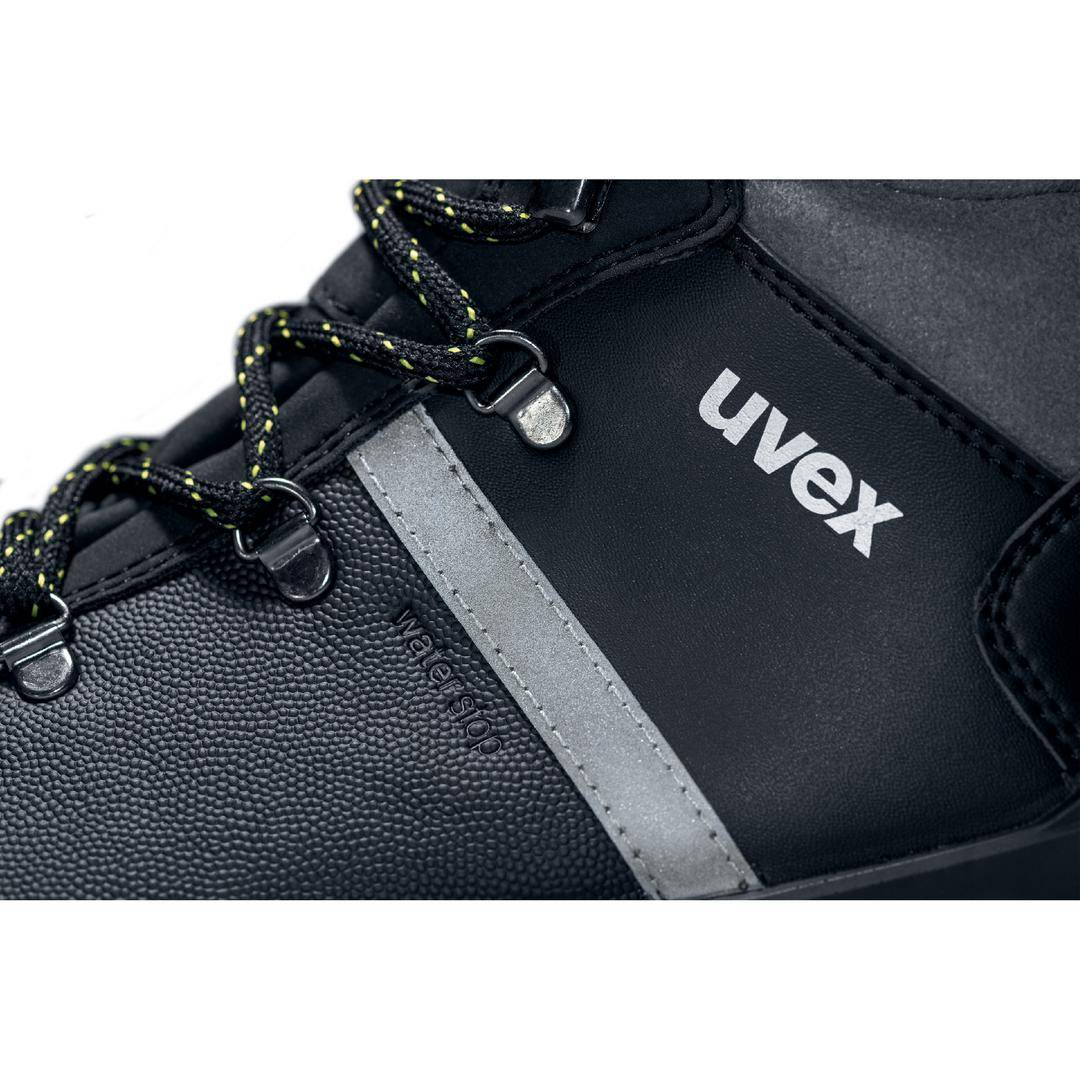 Uvex 2 construction 6510248 Sicherheitsstiefel S3 Schuhgröße (EU): 48 Schwarz, Grau 1 Paar