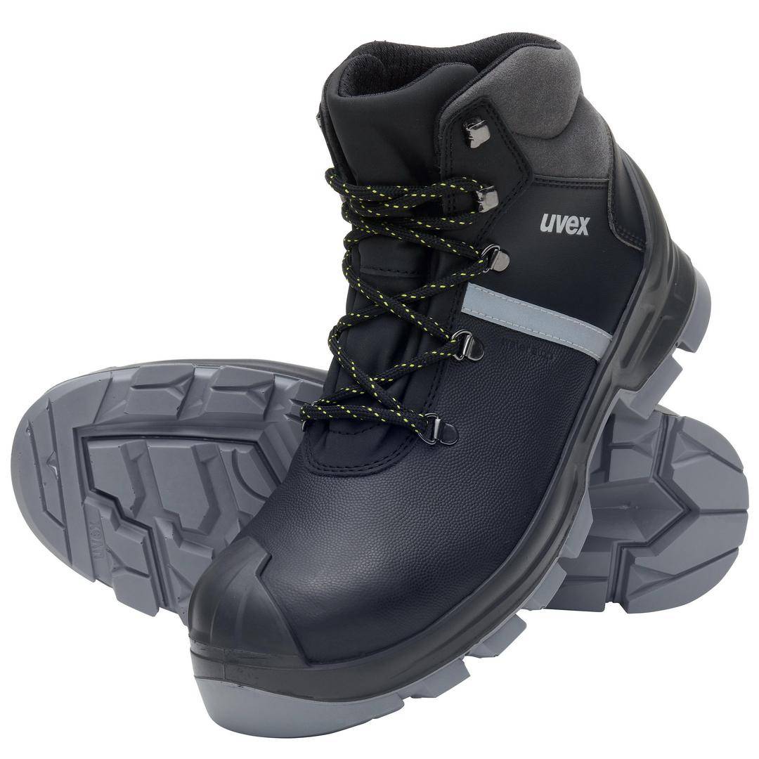 Uvex 2 construction 6510347 Sicherheitsstiefel S3 Schuhgröße (EU): 47 Schwarz, Grau 1 Paar