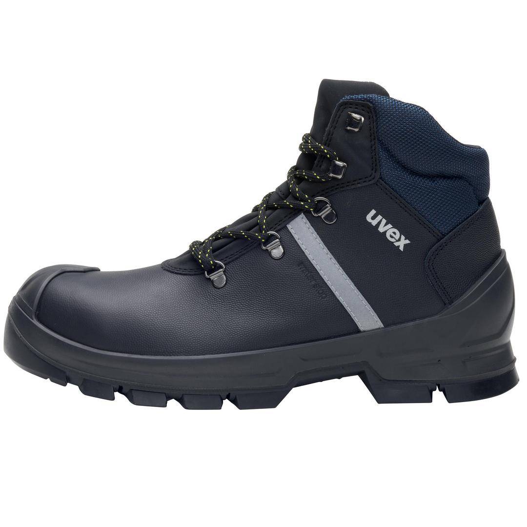 Uvex 2 construction 6512245 Sicherheitsstiefel S3 Schuhgröße (EU): 45 Schwarz, Blau 1 Paar