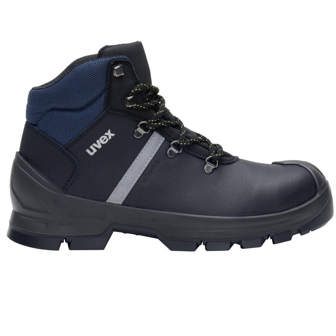 Uvex 2 construction 6512337 Sicherheitsstiefel S3 Schuhgröße (EU): 37 Schwarz, Blau 1 Paar