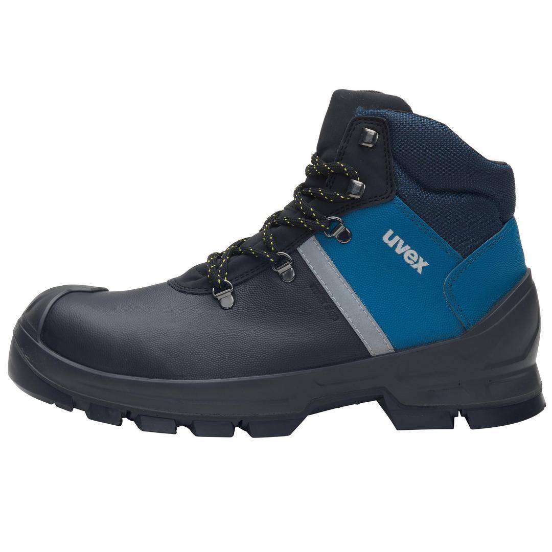 Uvex 2 construction 6513137 Sicherheitsstiefel S3 Schuhgröße (EU): 37 Schwarz, Blau 1 Paar