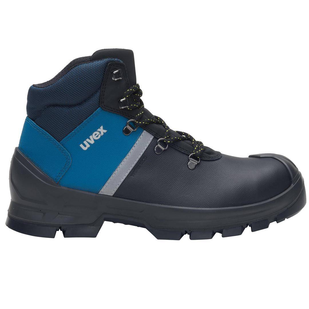 Uvex 2 construction 6513239 Sicherheitsstiefel S3 Schuhgröße (EU): 39 Schwarz, Blau 1 Paar
