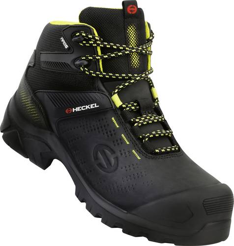 Heckel MACCROSSROAD 3.0 S3 HIGH 6731343 Sicherheitsstiefel S3 Schuhgröße (EU): 43 Schwarz, Gelb 1 P