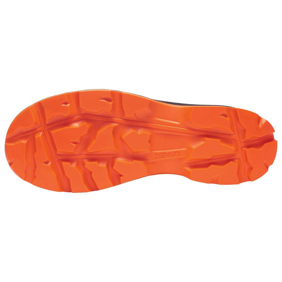 Uvex 3 6873151 Sicherheitsstiefel S3 Schuhgröße (EU): 51 Schwarz, Orange 1 Paar
