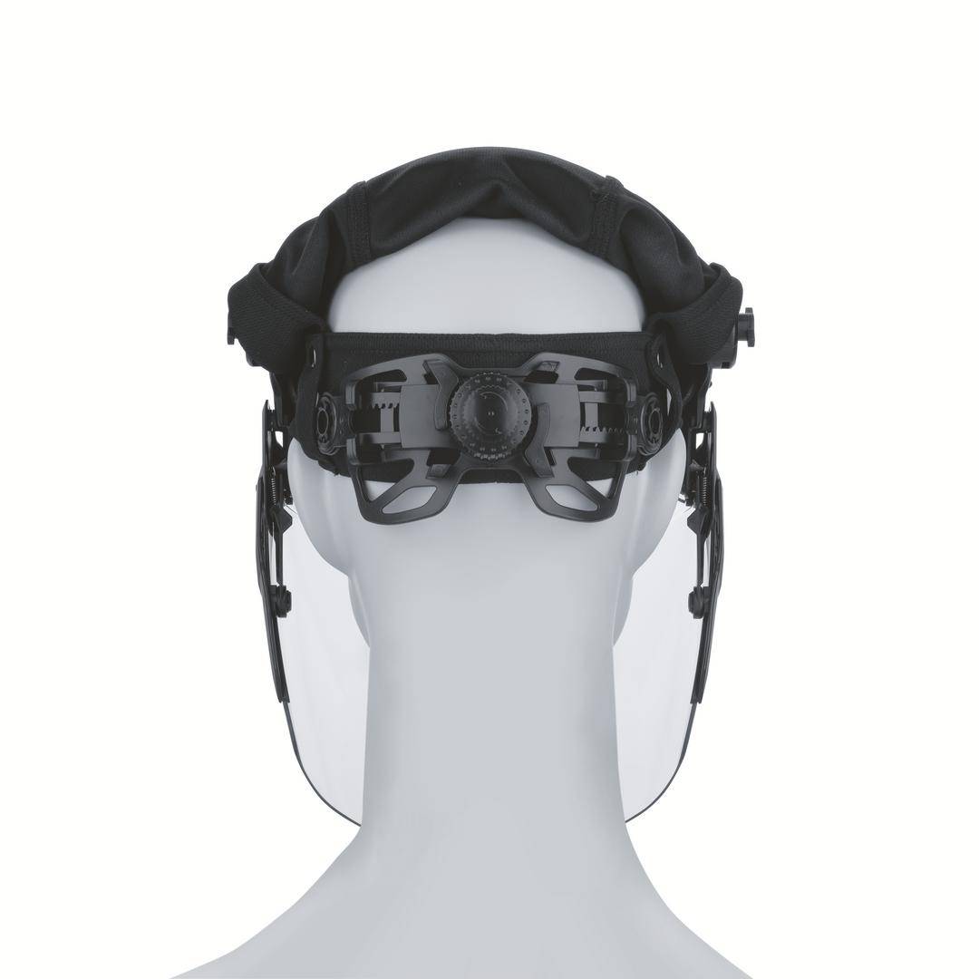 uvex pheos faceguard 9790170 Nackenschutz Schwarz