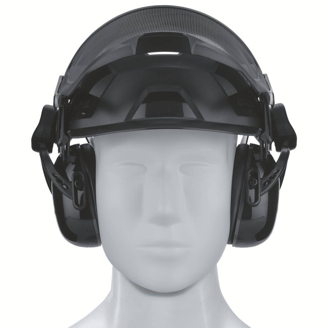 Uvex pheos faceguard 9790215 Netzvisier Schwarz