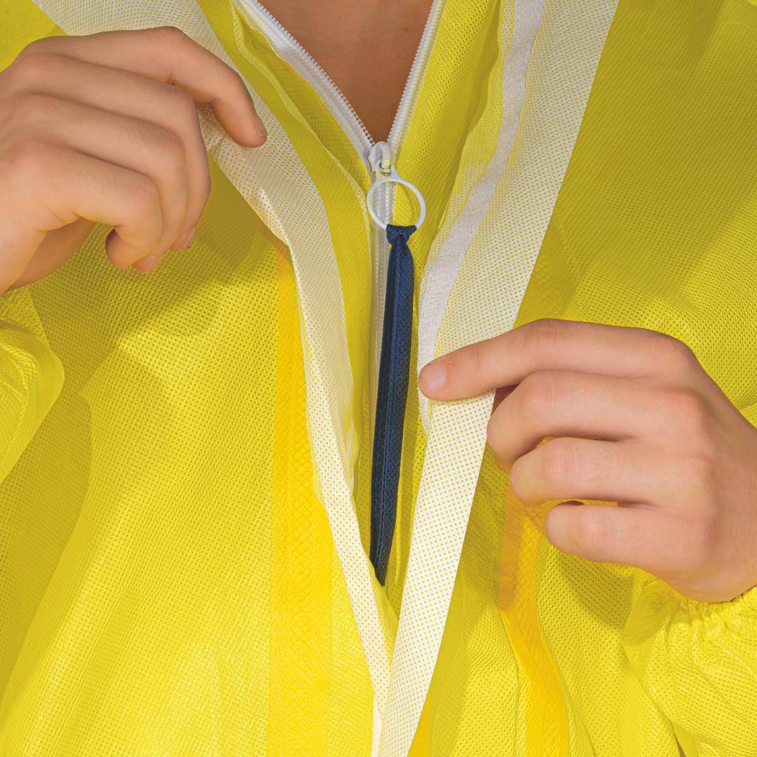 Uvex 8849811 Einweg (NR) Overall gelb, L Kleider-Größe: L Gelb