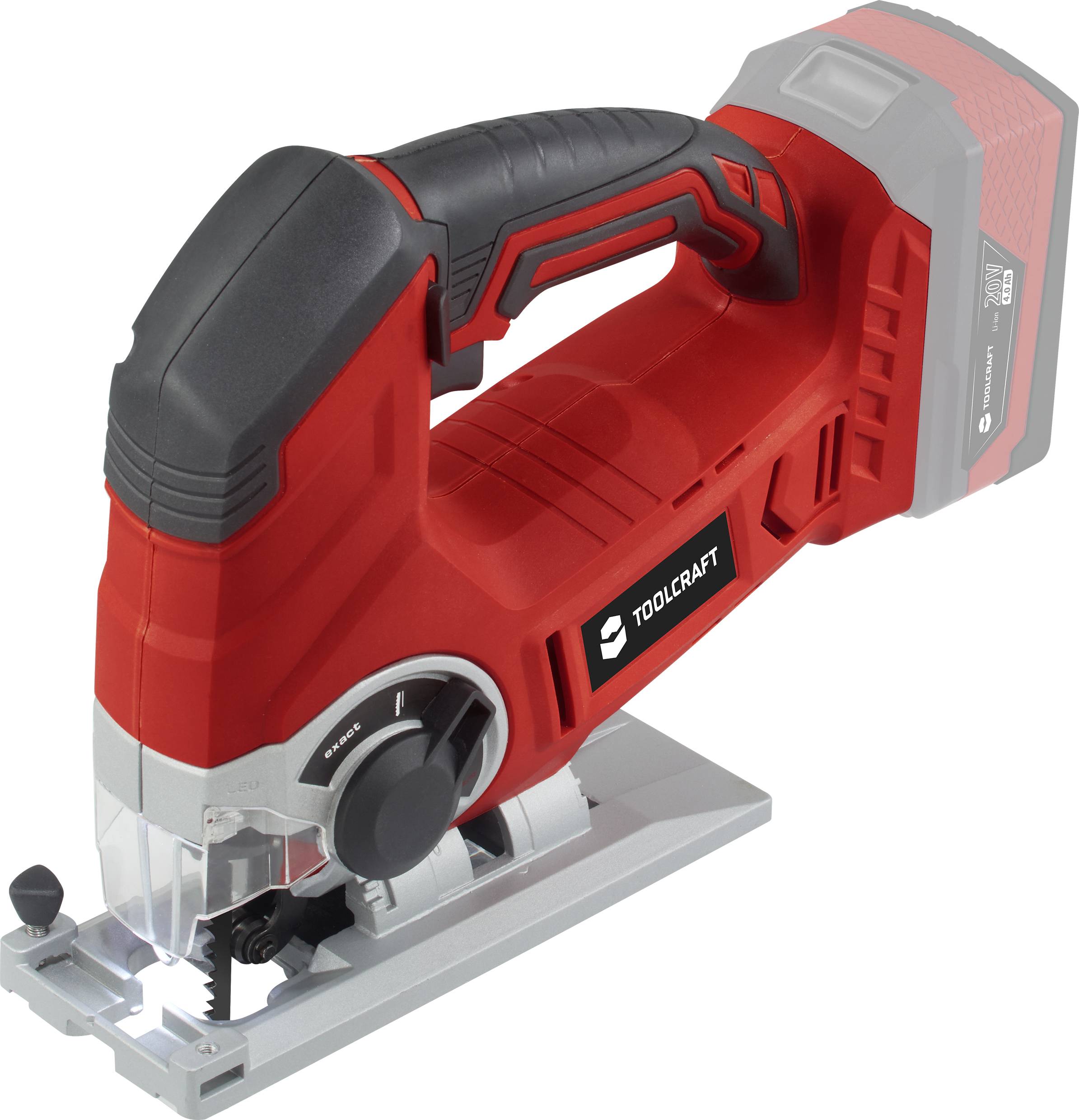 TOOLCRAFT AST-65 / TAWB-200 Akku-Stichsäge TO-7468017 ohne Akku 20 V