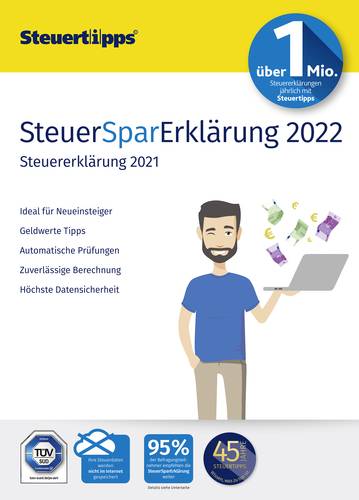 Akademische Arbeitsgemeinschaft Steuer Spar Erklärung 2022 Jahreslizenz, 1 Lizenz Windows Steuer So  - Onlineshop Voelkner
