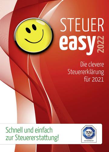 Akademische Arbeitsgemeinschaft Steuer Easy 2022 Jahreslizenz, 1 Lizenz Windows Steuer-Software