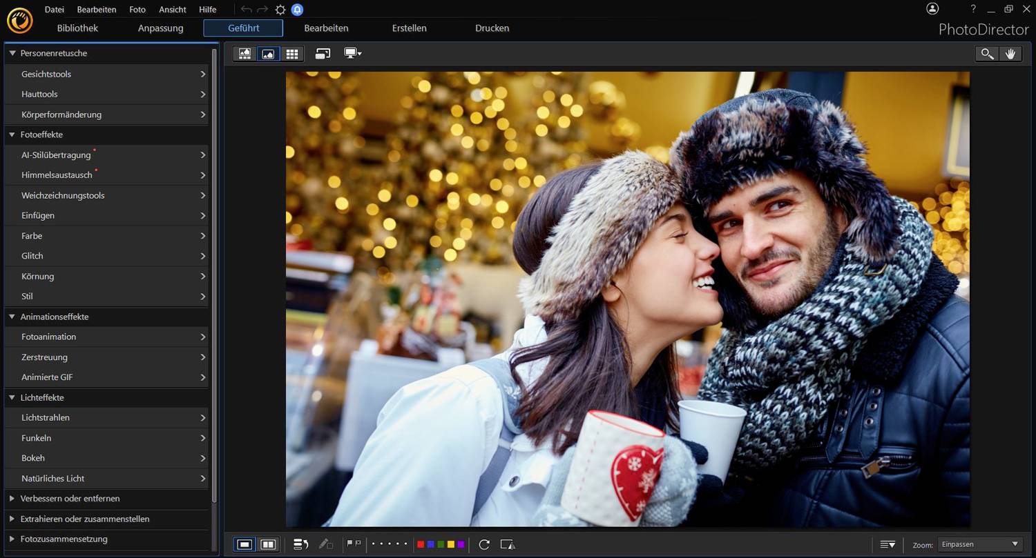Cyberlink PhotoDirector 13 Ultra Vollversion, 1 Lizenz Windows Bildbearbeitung