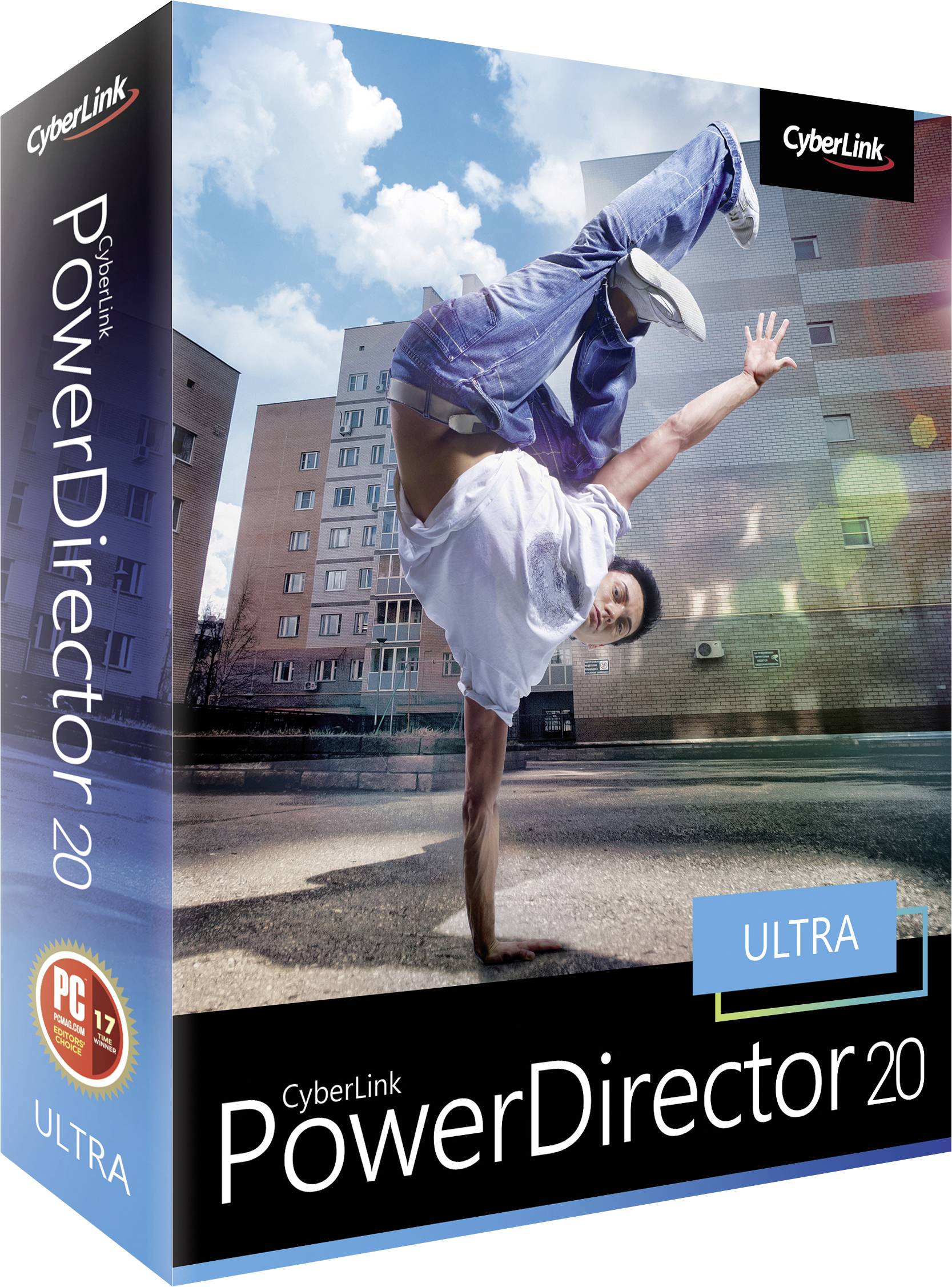 Cyberlink PowerDirector 20 Ultra Vollversion, 1 Lizenz Windows Bildbearbeitung