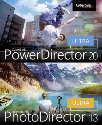 Cyberlink PowerDirector 20 Ultra PhotoDirector 13 Ultra Duo Vollversion, 1 Lizenz Windows Bildbear  - Onlineshop Voelkner