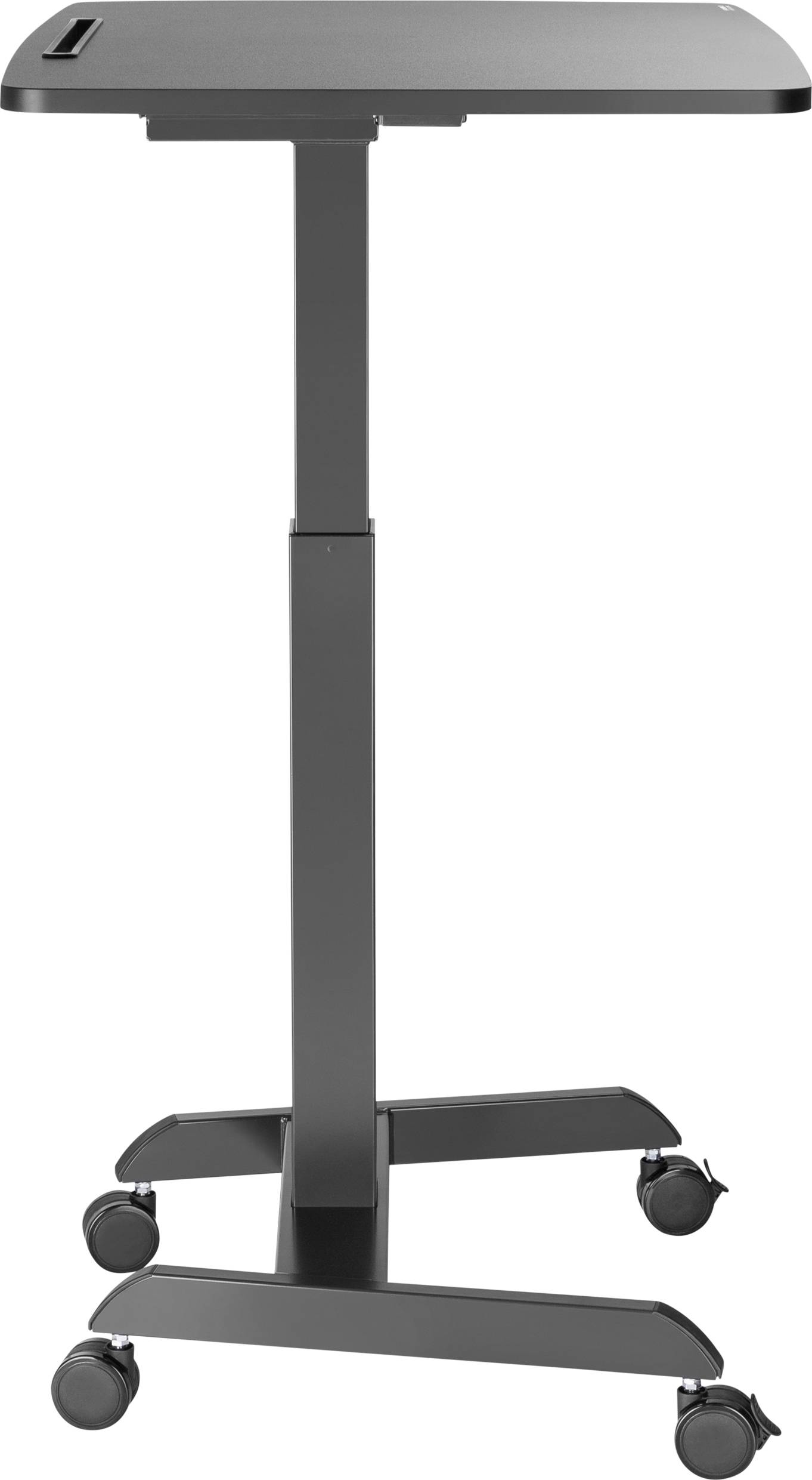 SpeaKa Professional Stehtisch höhenverstellbar Höhen-Bereich: 780 bis 1280mm (B x T) 800mm x 600mm Schwarz SP-SSW-300 SP-9957420