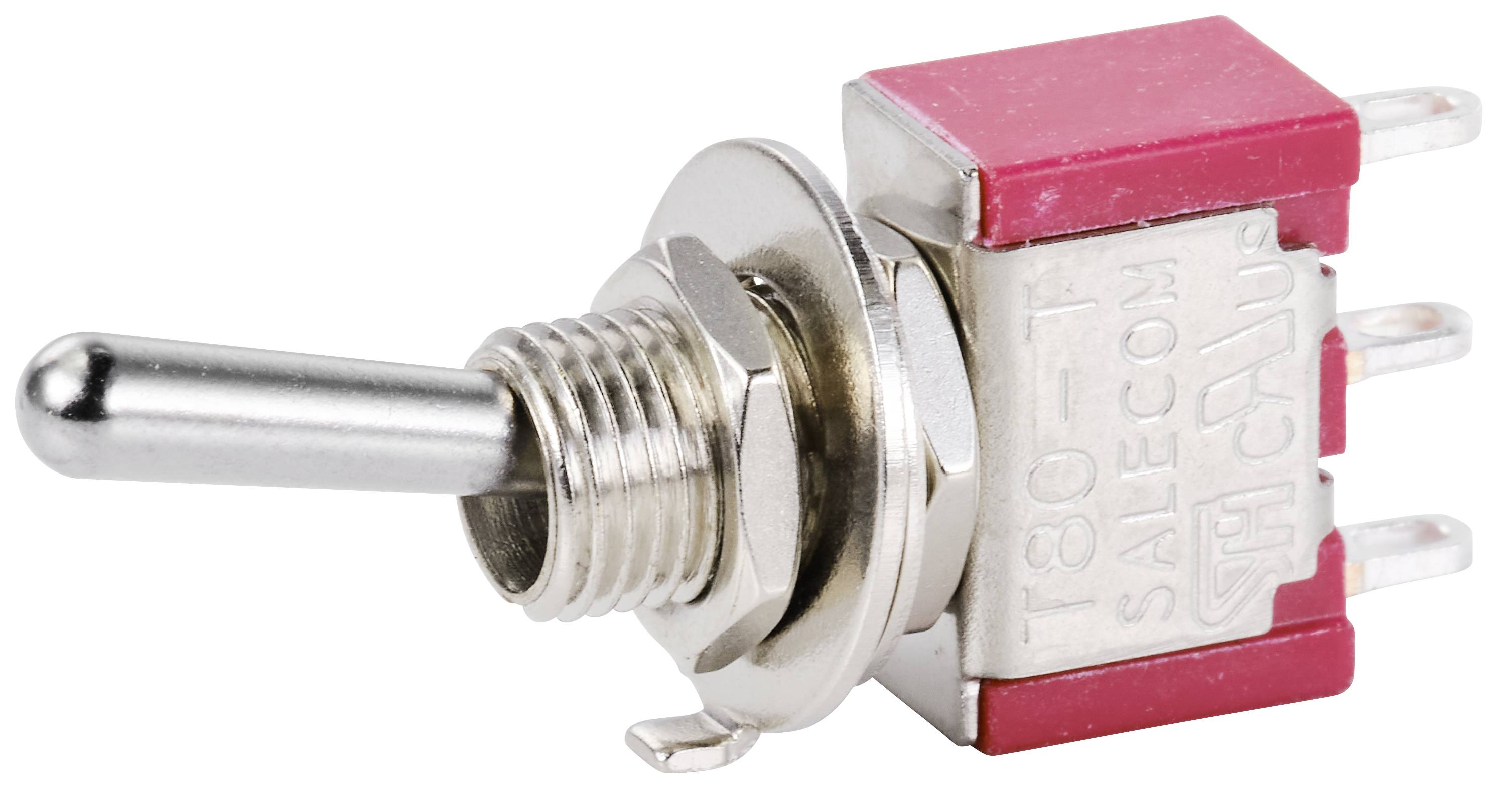 TRU COMPONENTS TC-9957460 Hebelschalter 125 V/AC, 250 V/AC 3A 1 x Ein/Ein rastend