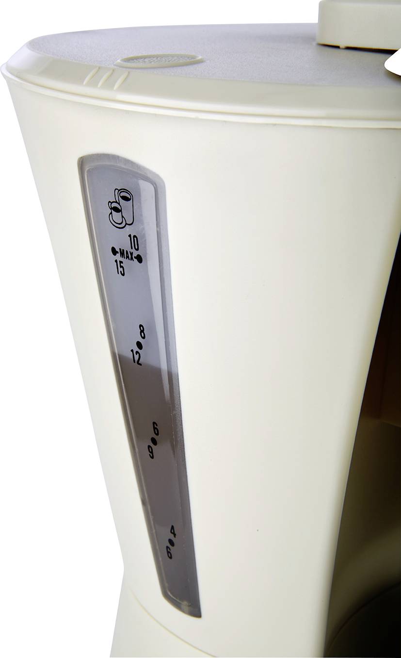 Korona 10205 Kaffeemaschine Sandgrau Fassungsvermögen Tassen=10 Glaskanne