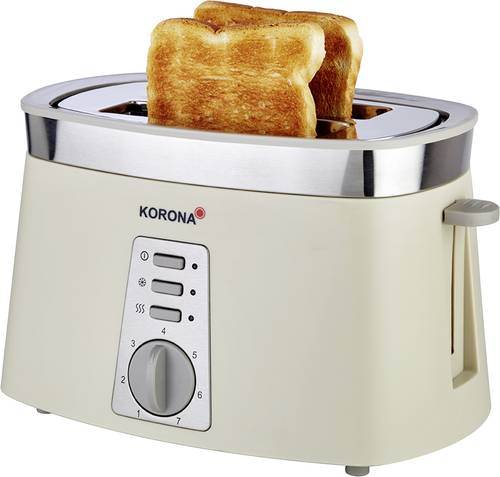 Korona 21205 Toaster Überhitzungsschutz Sandgrau